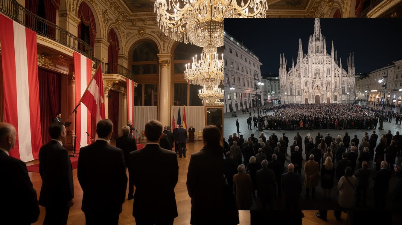 FPÖ begeht 70-jähriges Bestehen mit Festakt in der Hofburg und Volksfest am Stephansplatz