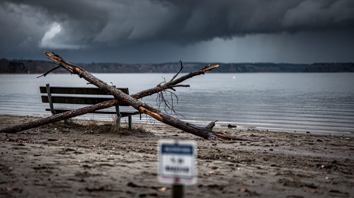 Wetterumschwung am Wochenende: Unwetterartige Gewitter mit Hagel und Starkregen erwartet