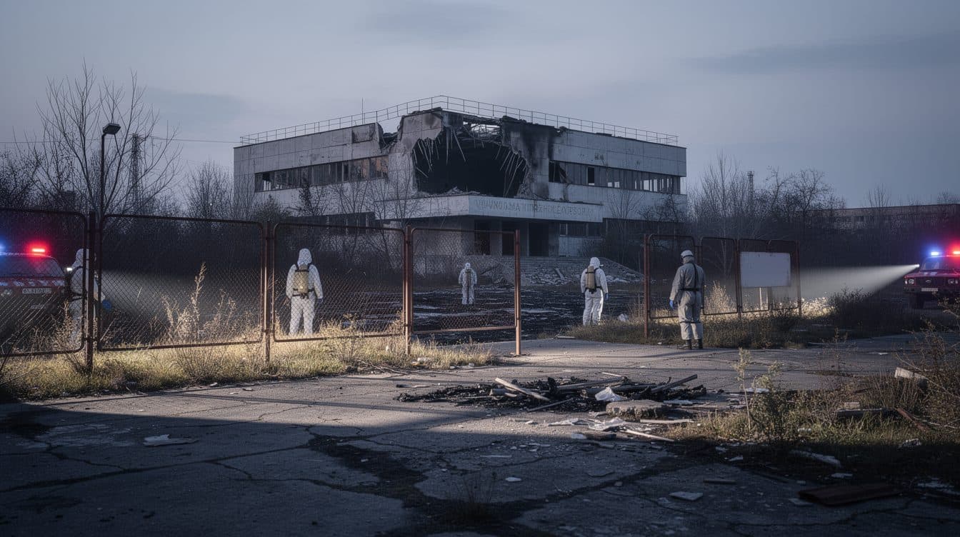 Russische Drohne trifft Lager für abgebrannte Brennelemente nahe Tschernobyl