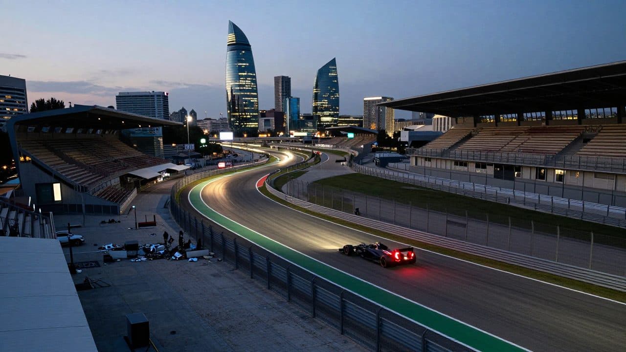 George Russell holt Pole in Baku, Antonelli crasht – Verstappen unter Verdacht