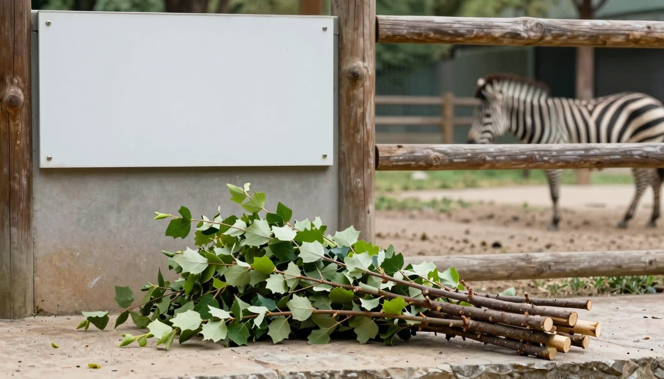 Zebrafohlen in Schönbrunn geboren: Hengst knabbert schon an Ästen aus der Lobau