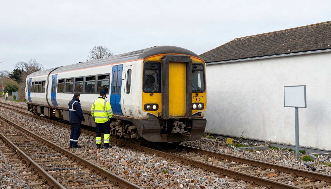 Passagierzug in Südostengland entgleist – Ursache noch unklar