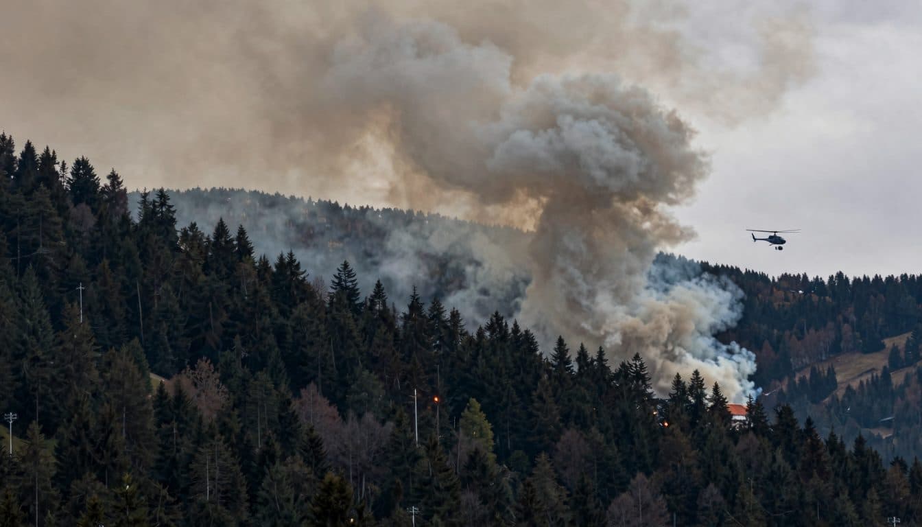 Katastrophenfall nach Waldbrand in den Chiemgauer Alpen ausgerufen