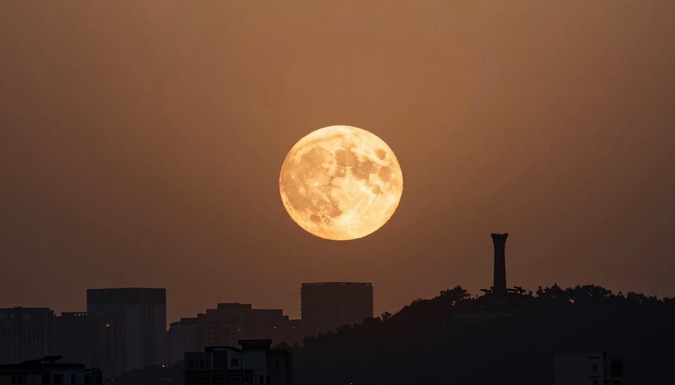 Erdbeermond 2026 leuchtet weltweit am Himmel – Bilder aus sieben Ländern