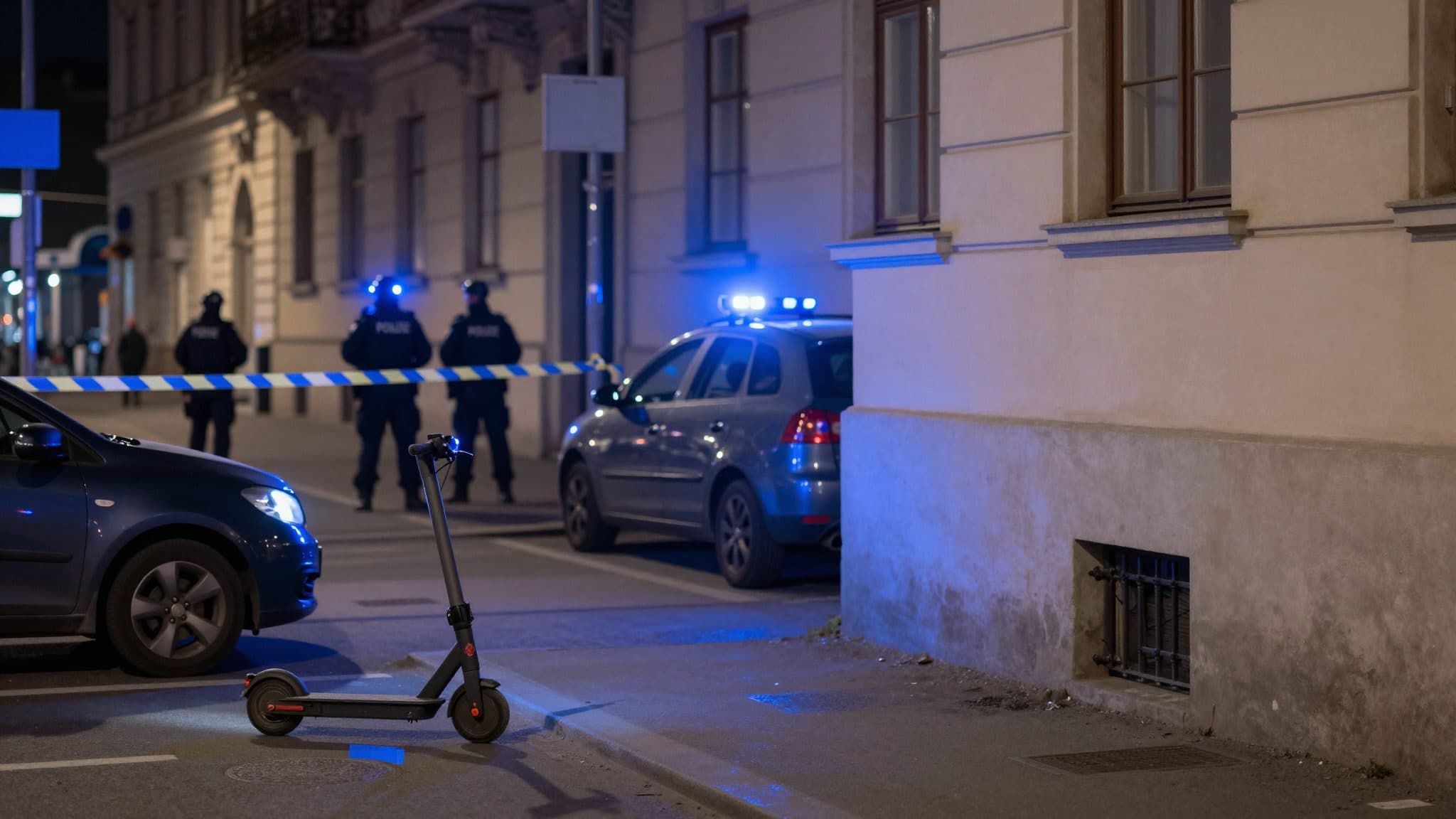 Betrunkener E-Scooter-Fahrer fuhr in Wien-Floridsdorf Polizisten nieder