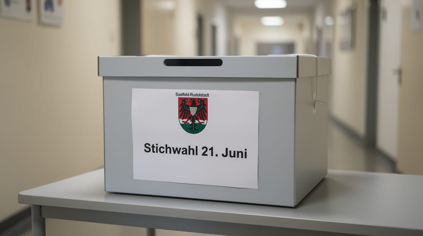 Stichwahl in Saalfeld-Rudolstadt: Wolfram und Benninghaus treten am 21. Juni gegeneinander an