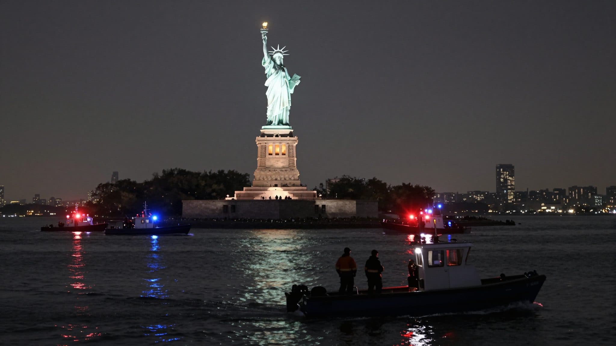Zwei Tote bei Bootsunglück nahe der Freiheitsstatue in New York