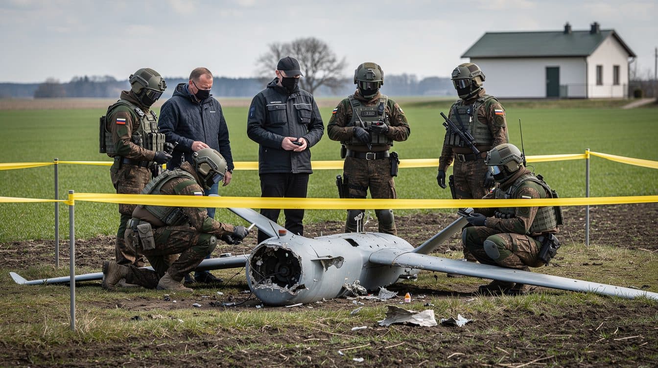 Militärdrohne im litauischen Bezirk Utena abgestürzt – möglicherweise ukrainischer Herkunft