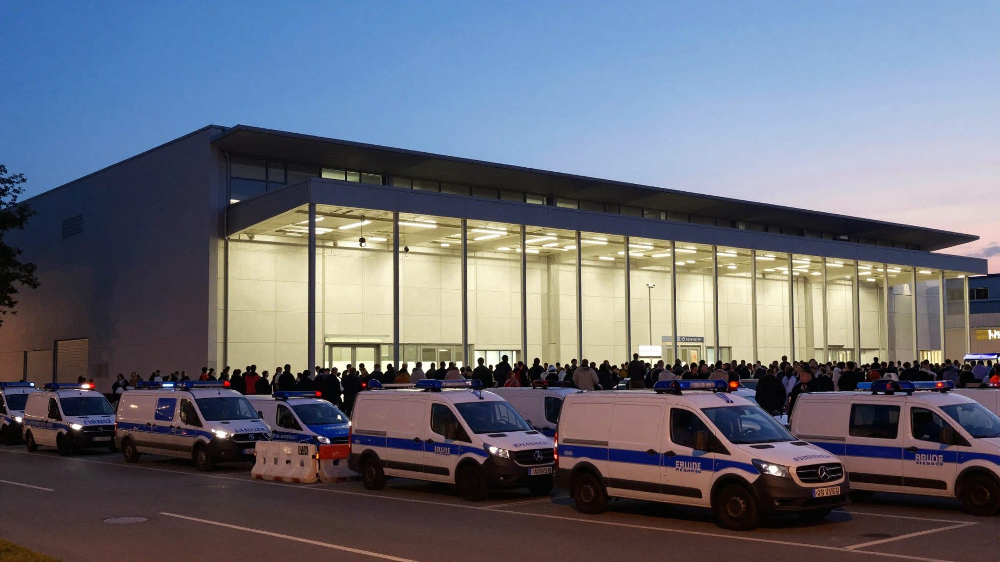 AfD-Bundesparteitag in Erfurt beginnt trotz massiver Proteste und Straßenblockaden