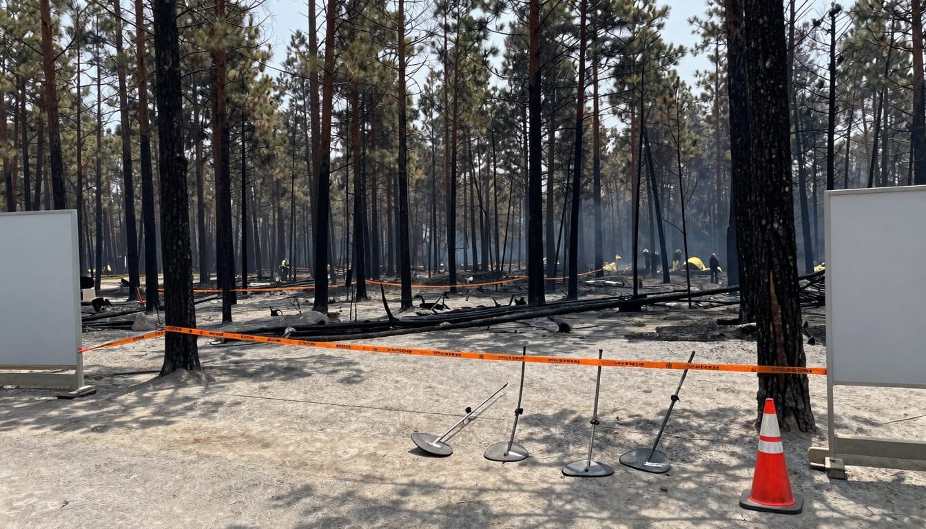 Waldbrand im Föhrenwald: Betroffener kritisiert Behörden wegen Kosten für Kampfmittel­erkundung