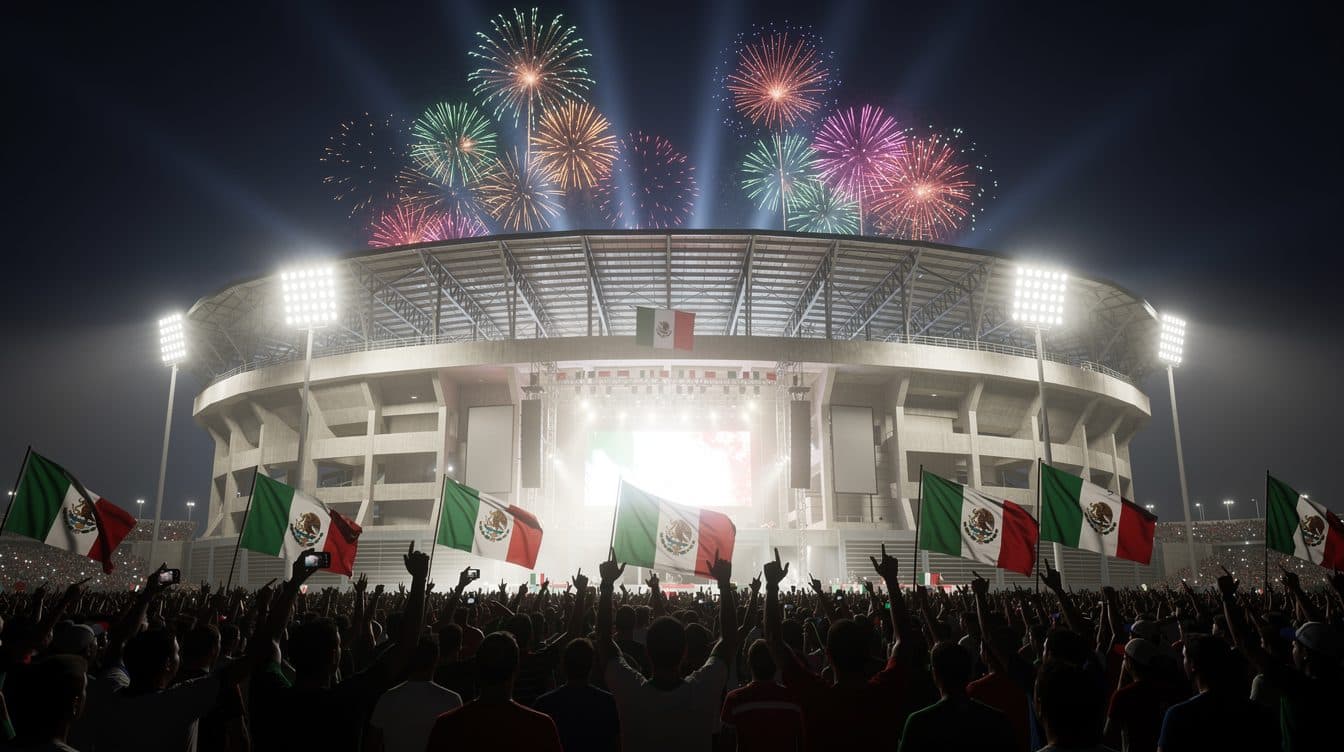 WM 2026 in Mexiko eröffnet: Shakira und Maná auf der Bühne, Gedränge auf der Fanmeile