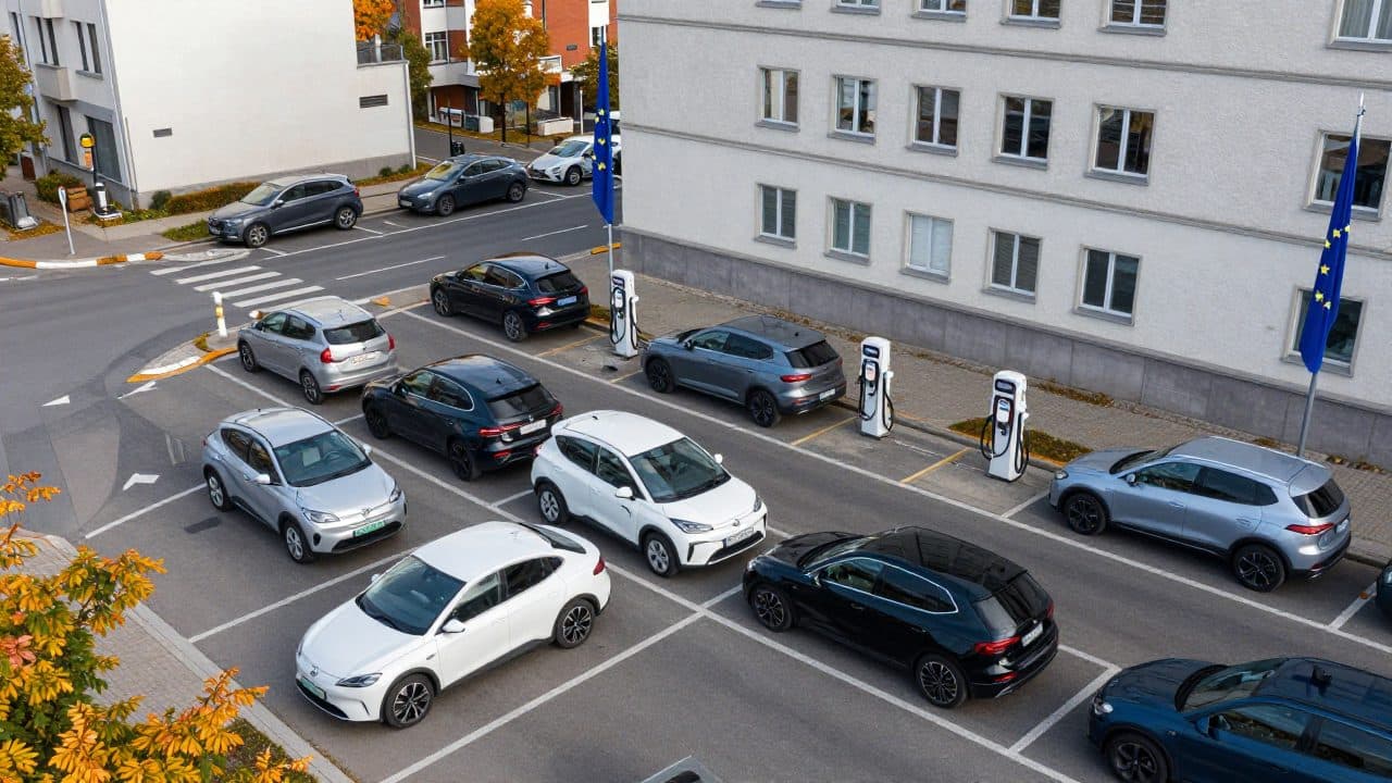 Anteil von Elektroautos in der EU erreicht neuen Höchststand
