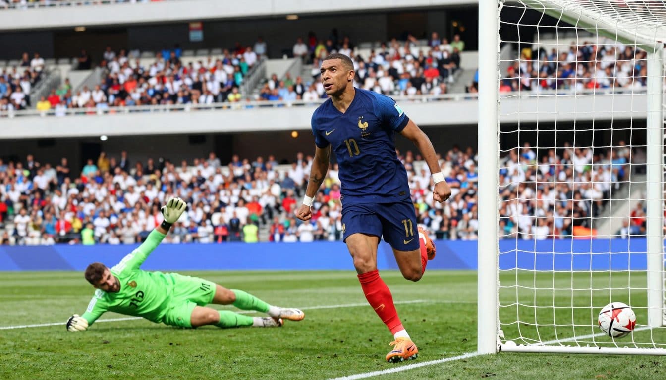 Frankreich zieht mit Mühe ins Viertelfinale ein: Mbappé entscheidet das hitzige Duell gegen Paraguay