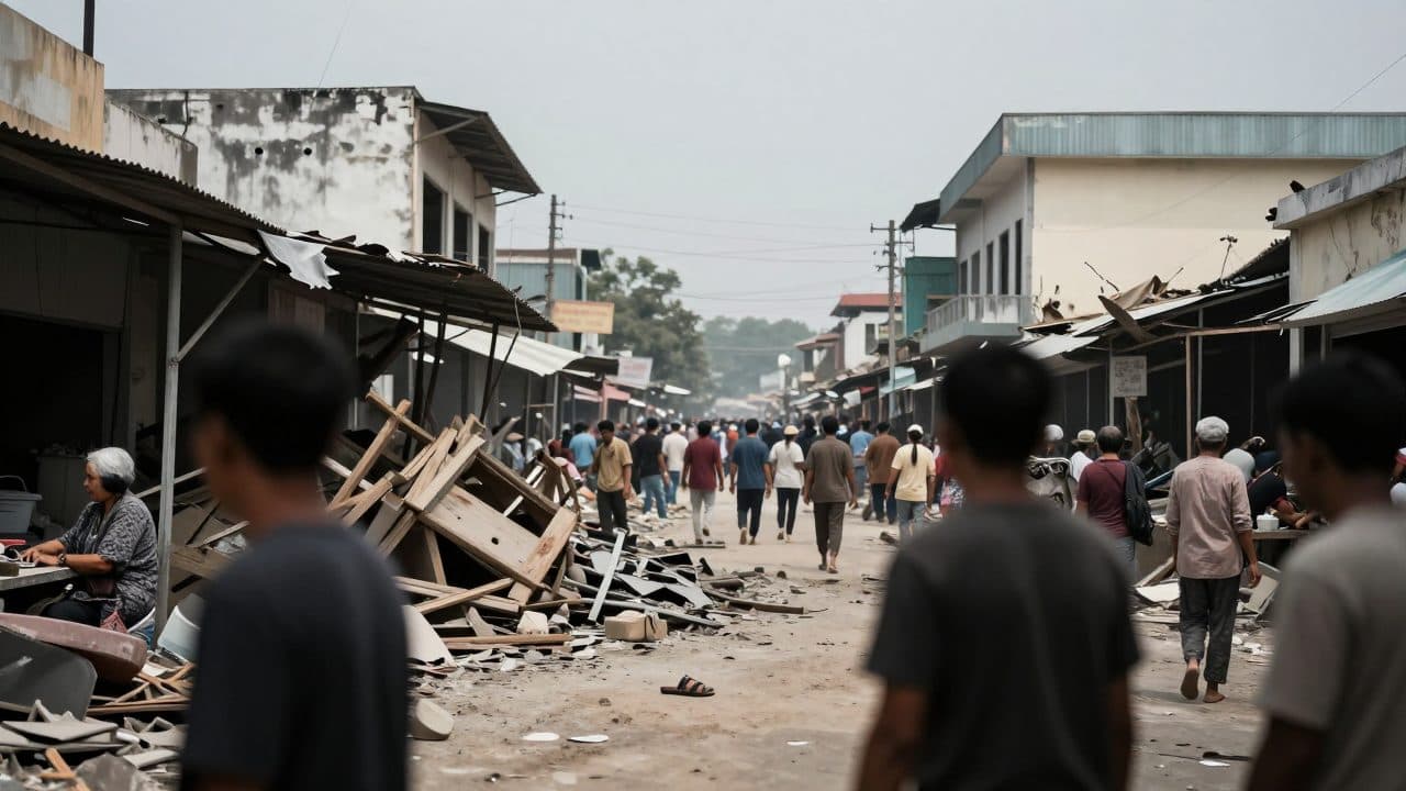 Luftangriff auf belebten Markt in Myanmar tötet rund 50 Menschen
