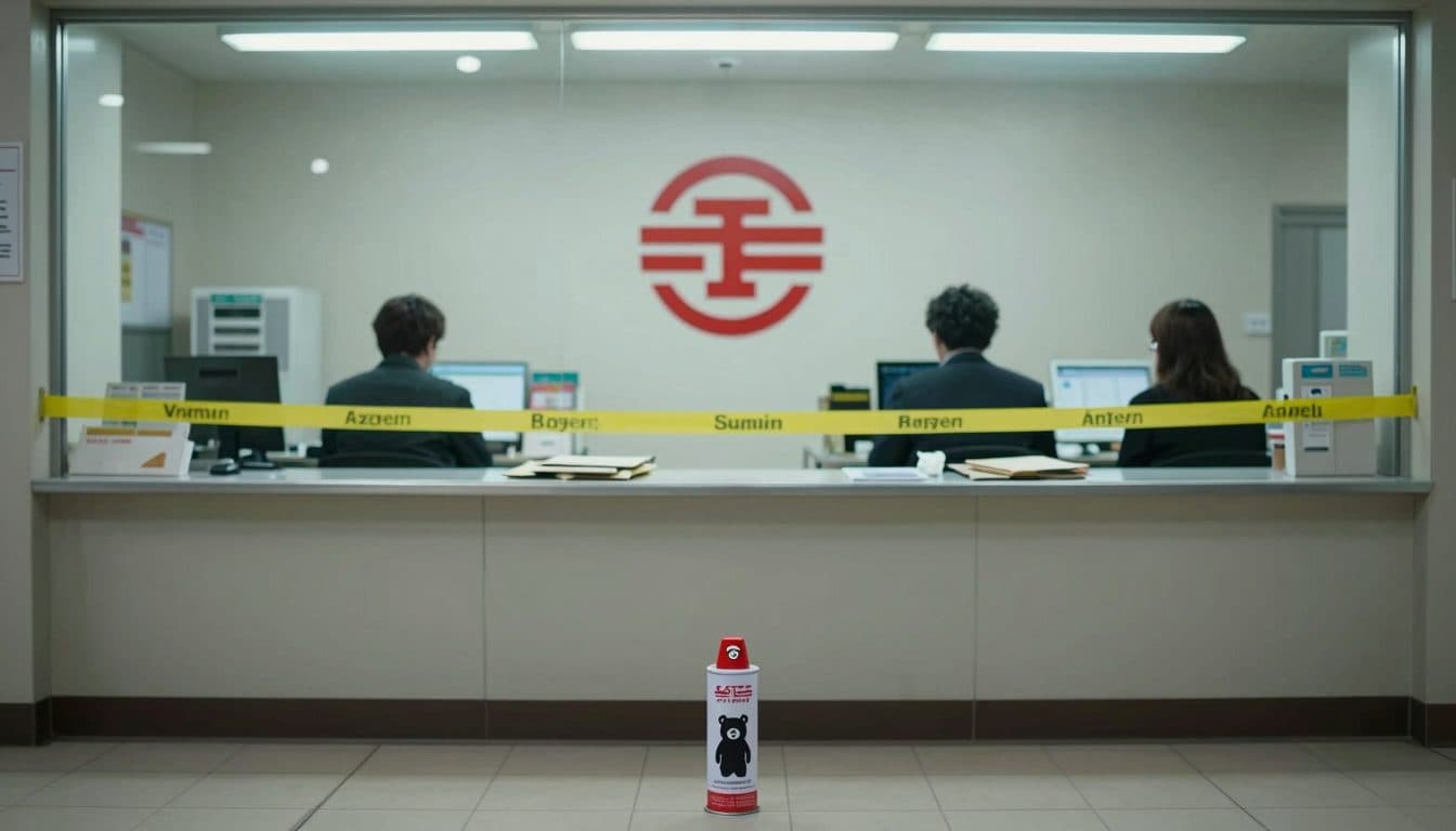 Bärenabwehrspray in Postamt in Nagoya ausgelöst – fünf Verletzte