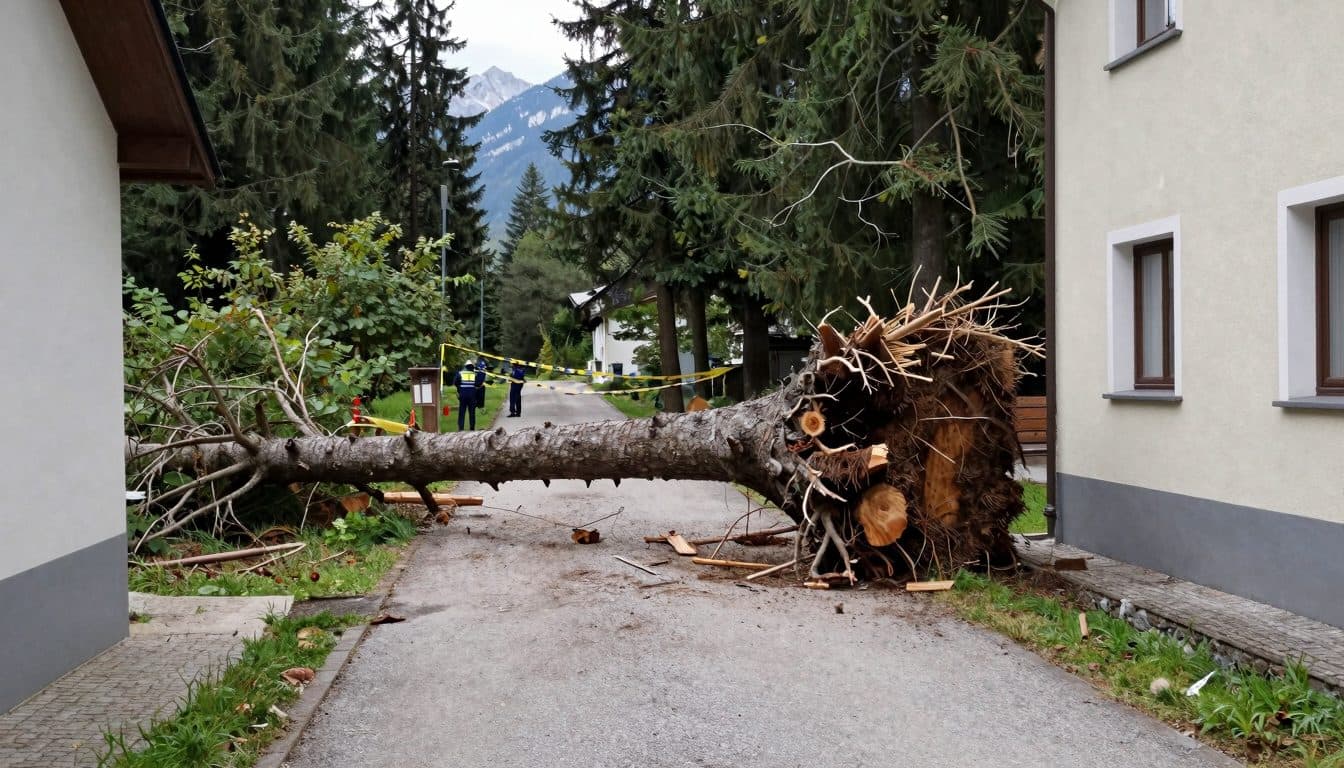 Zehnjähriger im Landkreis Garmisch-Partenkirchen von umstürzendem Baum erschlagen