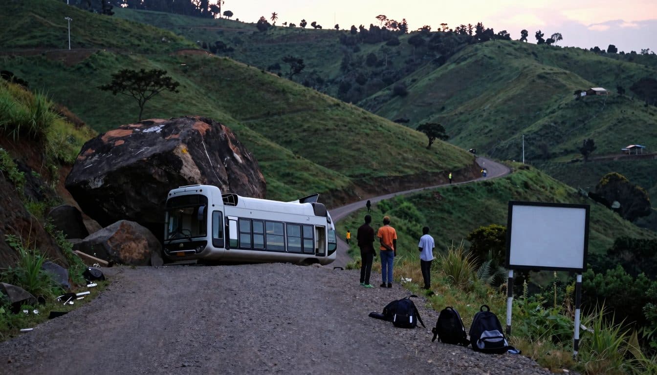 Schulbusunglück in Uganda: Mindestens 21 Tote bei Rückfahrt von Schulausflug