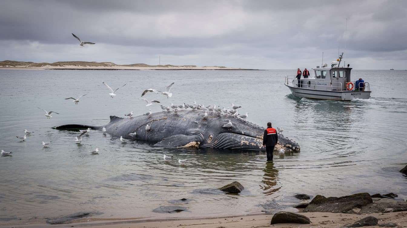 Toter Wal vor Dänemark ist gestrandeter Ostsee-Wal "Timmy"