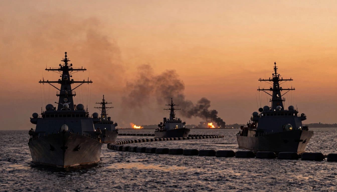 US-Militär verhängt Seeblockade gegen iranische Häfen und fliegt neue Angriffswelle
