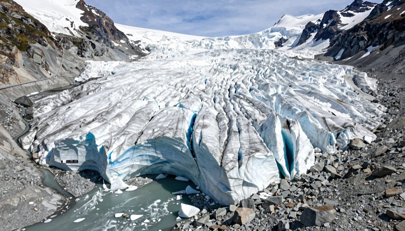 Pasterze verliert Hufeisenbruch: Gepatschferner rückt als größter Gletscher Österreichs nach