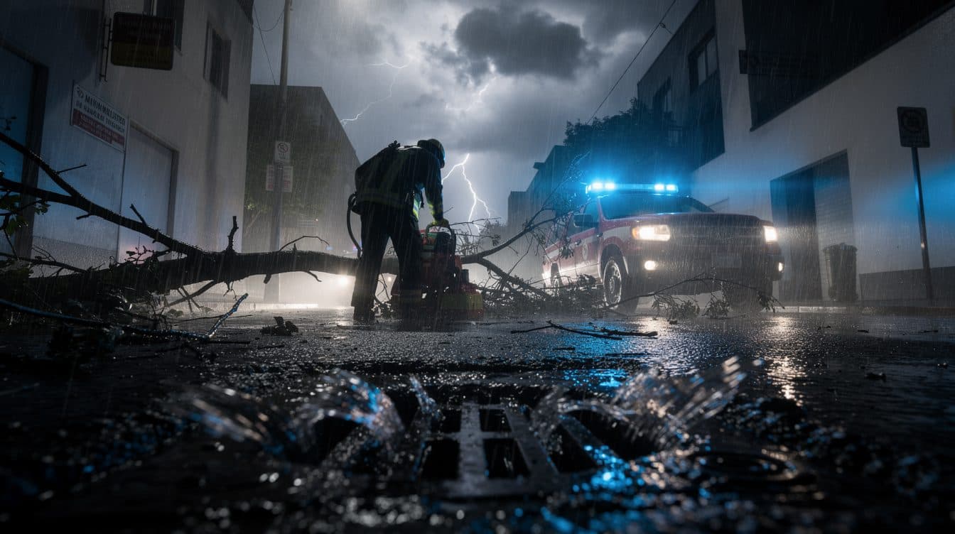 Unbeständiges Wochenende in Hessen: Gewitter, Überflutungen und leichte Schäden