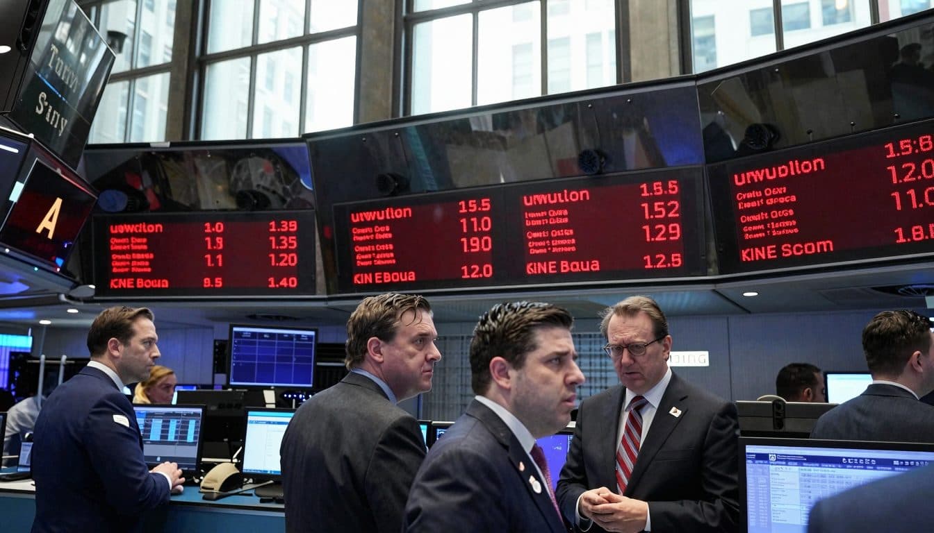 US-Börsen vor dem Wochenende unter Druck: KI-Sorgen und Quartalsberichte belasten Nasdaq und Dow