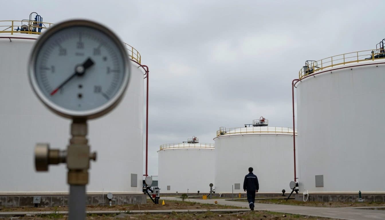 Deutsche Gasspeicher füllen sich nur langsam – niedrigster Stand seit Jahren