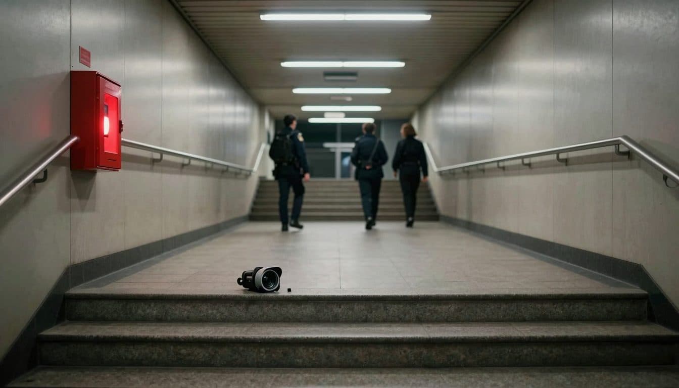 Betrunkener attackiert Polizistin in Wiener U6-Station und beschädigt Bodycam