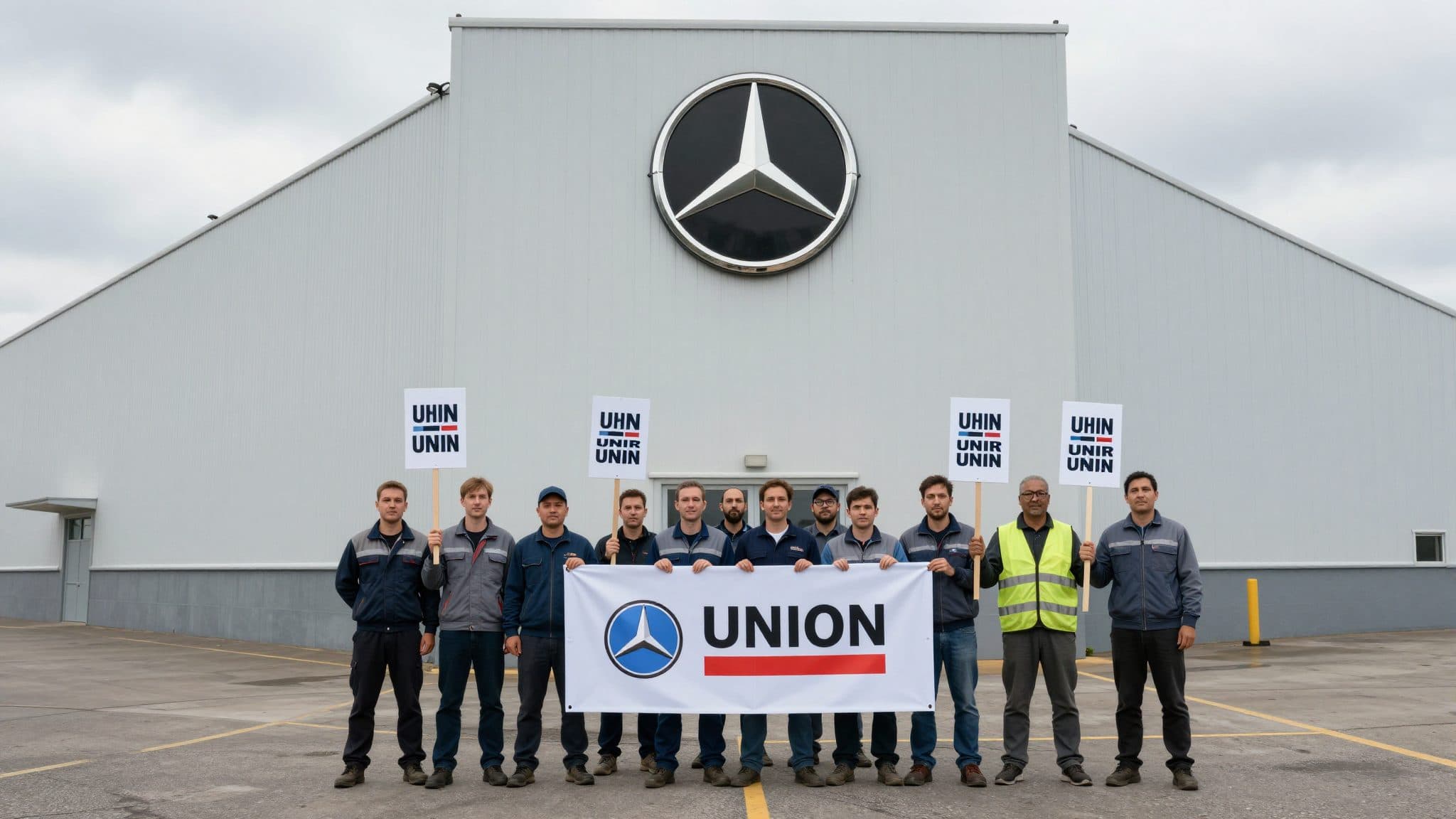 Mercedes-Benz verschiebt Sonderzahlung – IG Metall ruft zu Protesten an zehn Standorten auf