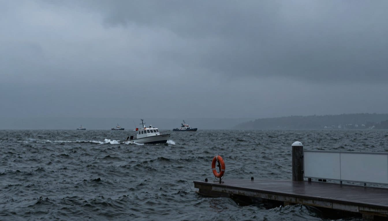 Frau fällt bei hohem Wellengang von Motorboot auf dem Bodensee – Vermisstensuche läuft