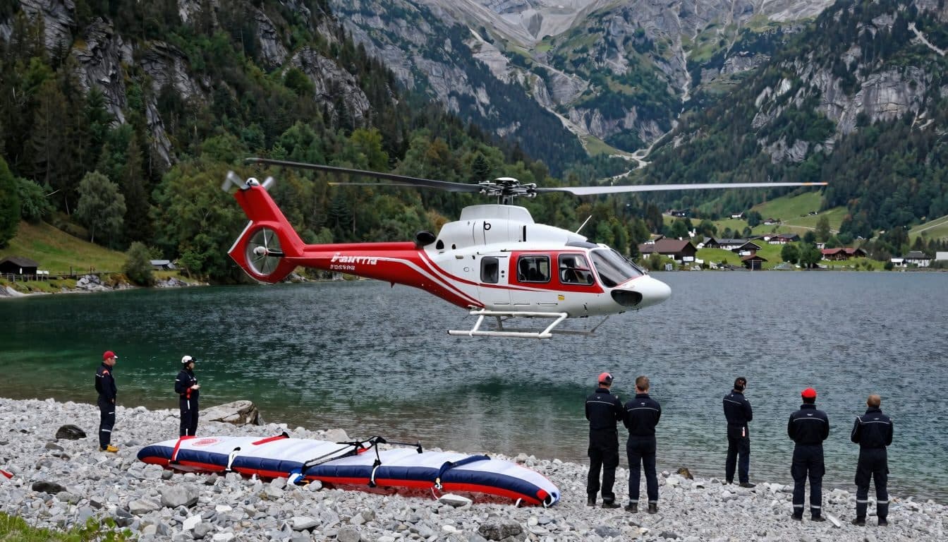 Paragleiter stürzt in Tiroler Achensee: Mann aus Rhein-Sieg-Kreis per Helikopter in Klinik geflogen