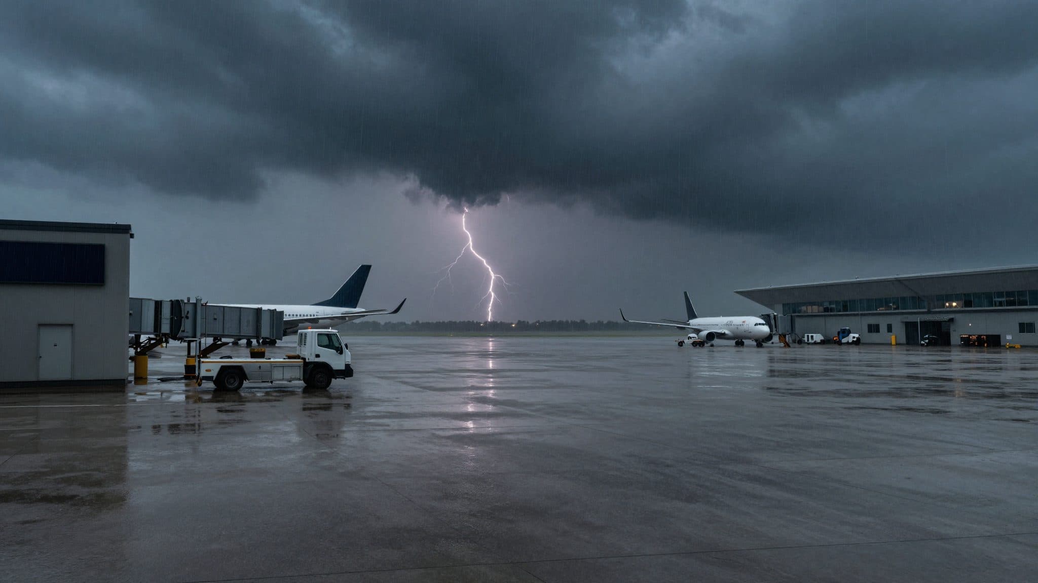 Münchner Flughafen stoppt Abfertigung wegen Unwetter – rund 100 Flüge fallen aus