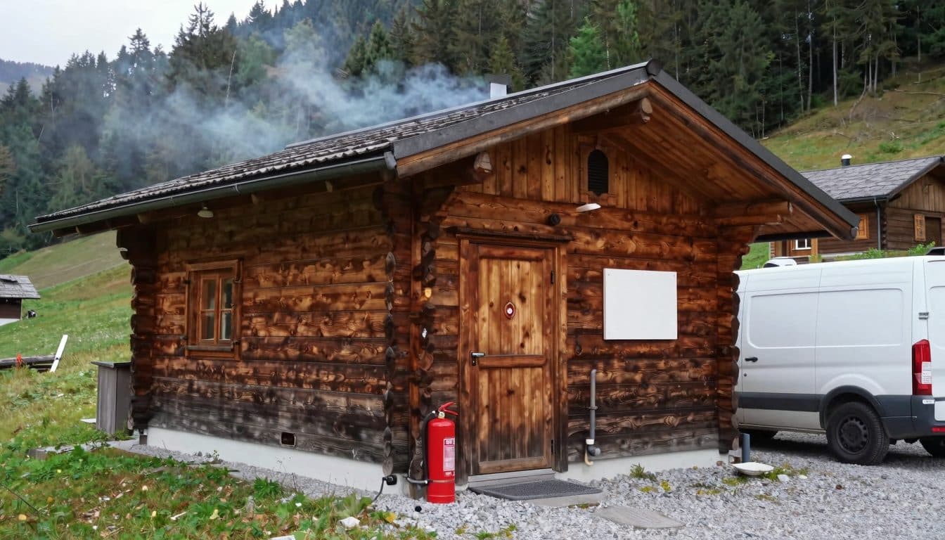 Gasaustritt in Tiroler Ferienhütte löst Brand aus – Urlauber löschen Feuer selbst