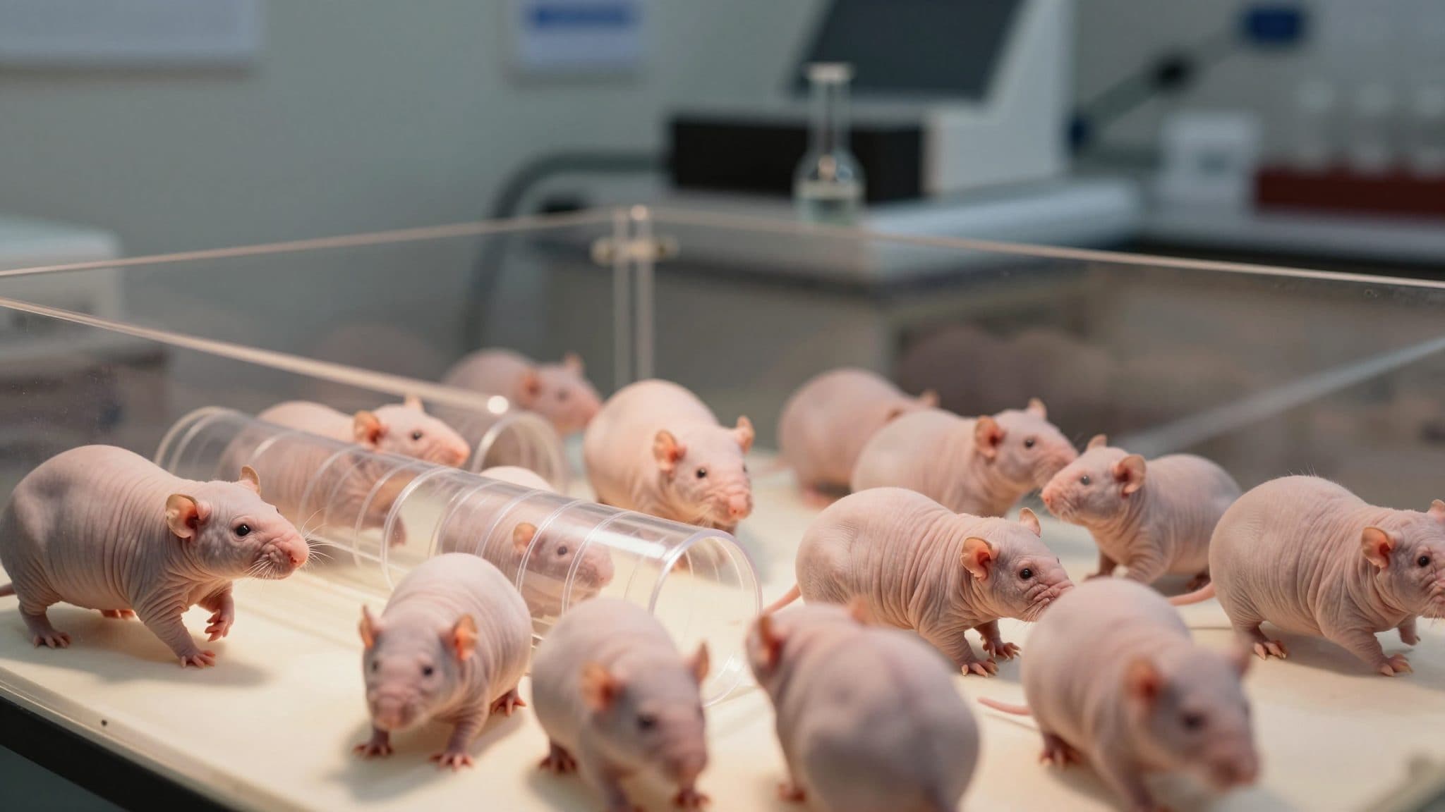 Studie: Ein einzelner Duftstoff der Nacktmull-Königin hält den Staat zusammen