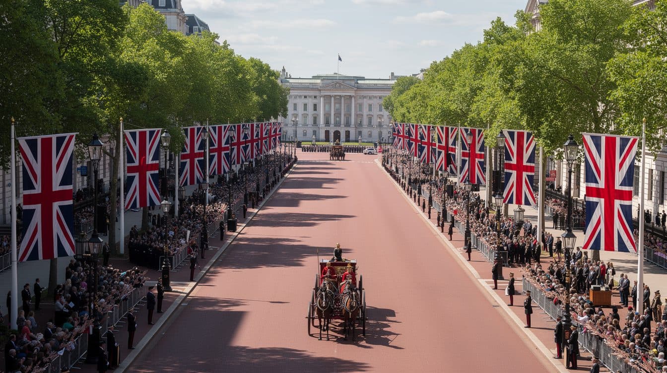 Prinzessin Kate bei Trooping the Colour in hellblauer Catherine-Walker-Robe mit Diana-Bezug