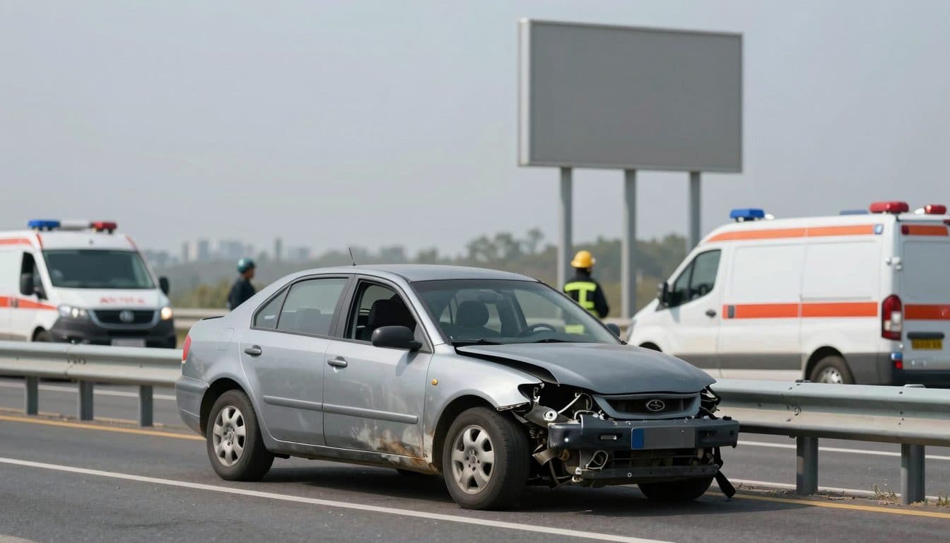 Schwerer Unfall auf A1 in Niederösterreich: Zwei Deutsche sterben, als Leitplanke Auto durchbohrt