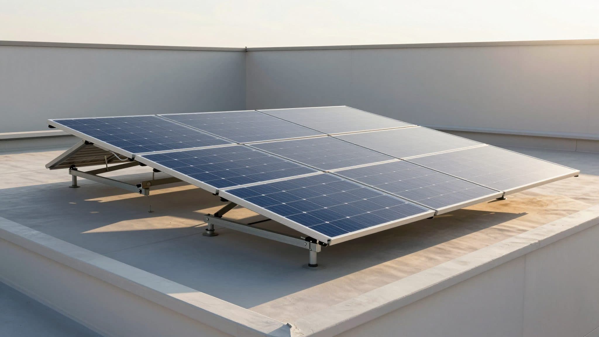 Faltbare und schwenkbare Solaranlage der TU Graz liefert bis zu 56 Prozent mehr Strom