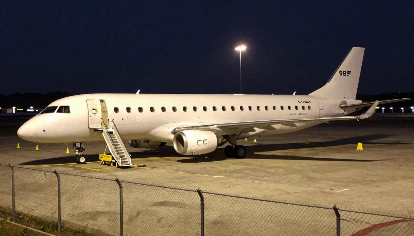 Unbekannter übernachtet in AUA-Flieger am Flughafen Košice