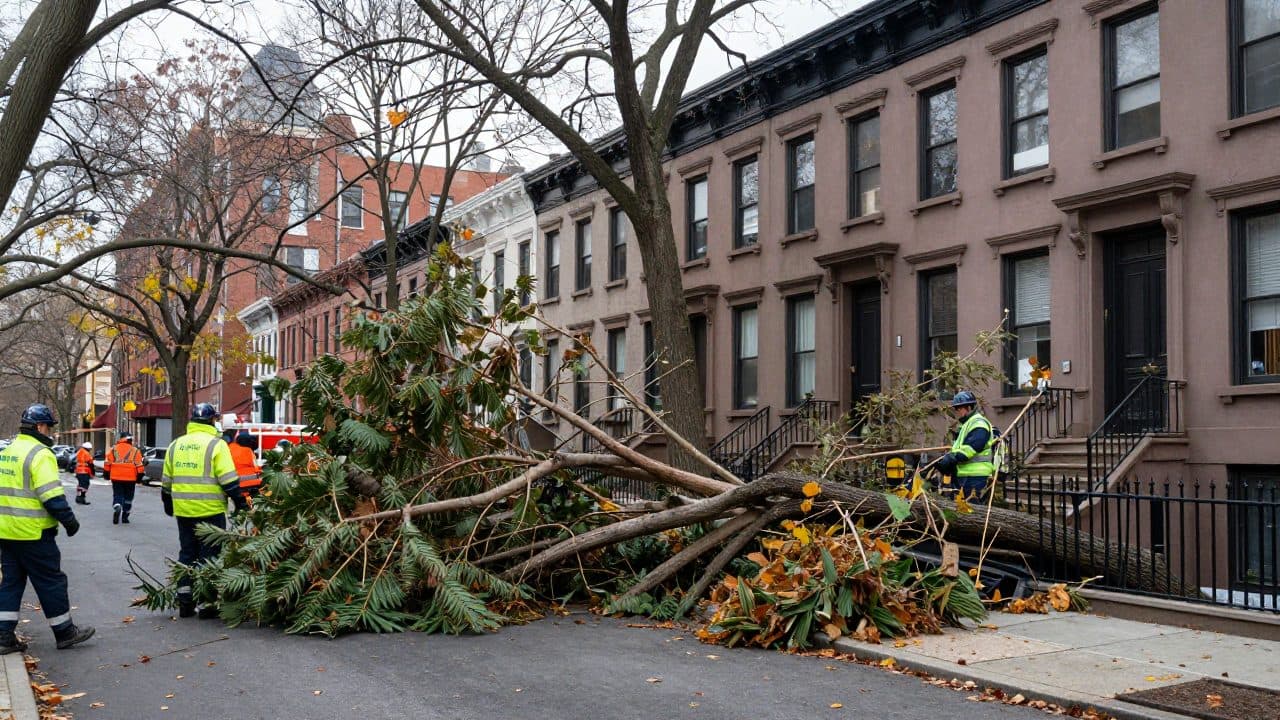Herbststurm zieht über die US-Ostküste – ein Toter, Hunderttausende ohne Strom