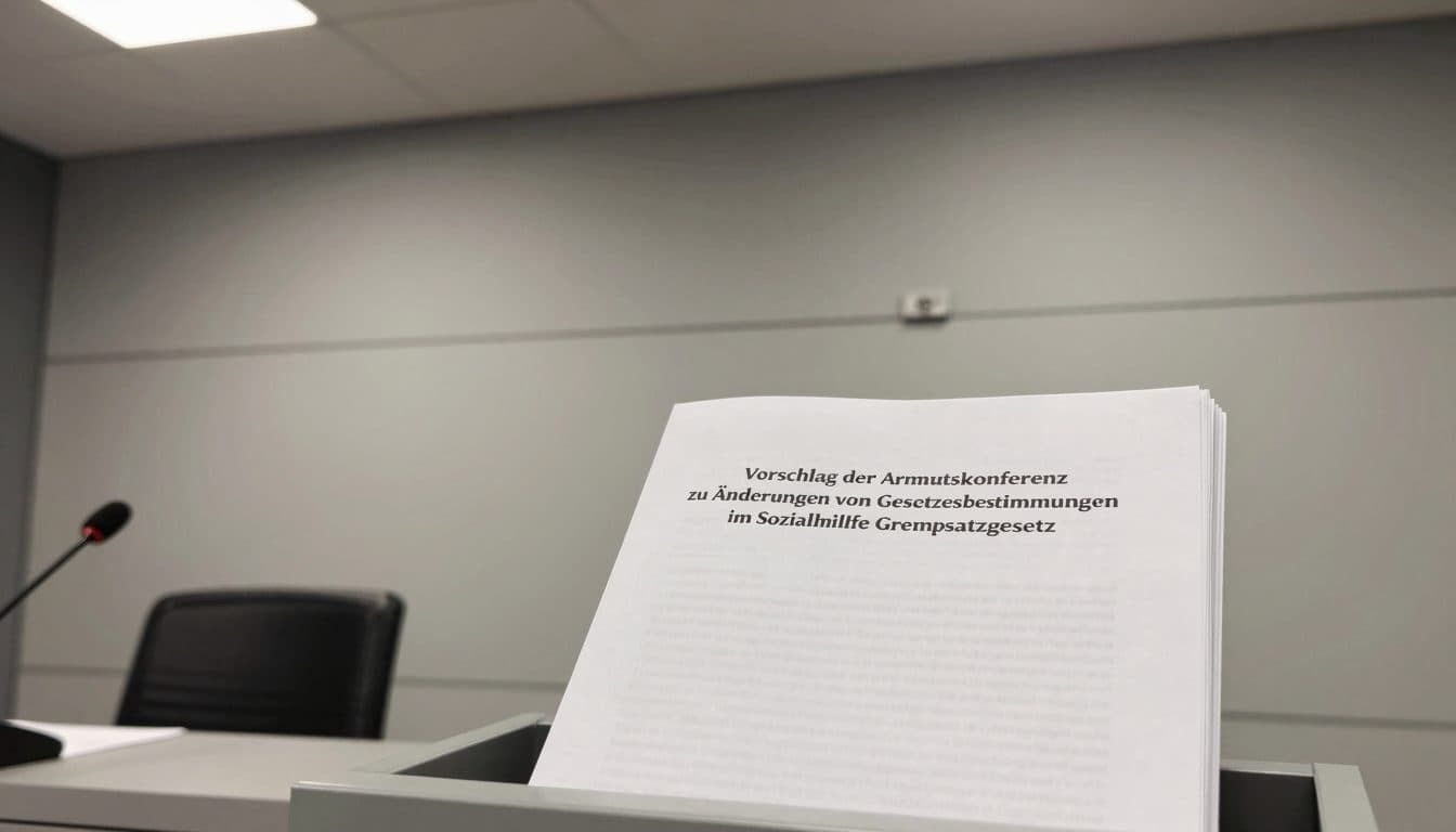 Armutskonferenz präsentiert vollständigen Gesetzentwurf für Sozialhilfe NEU