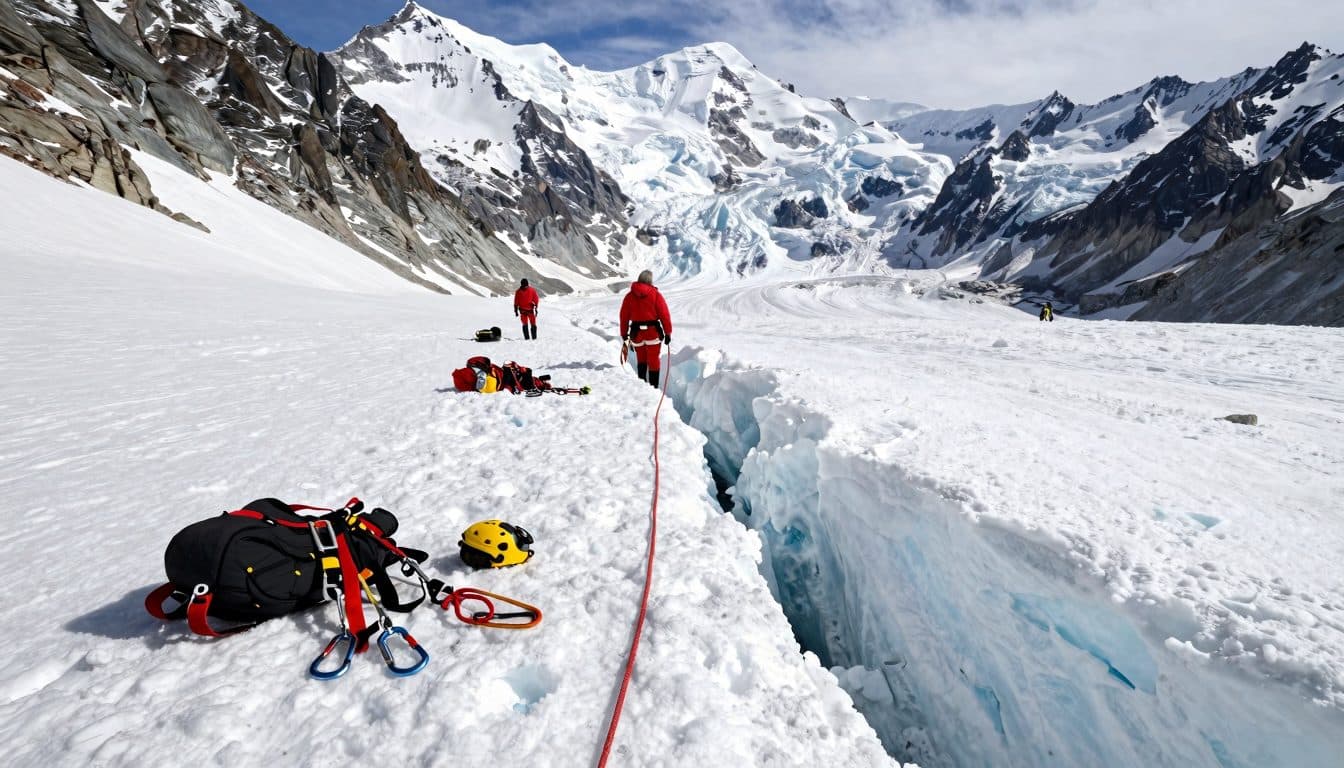 Senior stürzt am Großglockner in Gletscherspalte