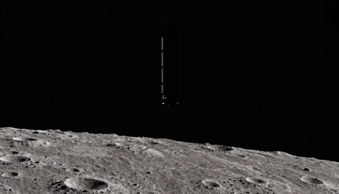 Oberstufe einer SpaceX-Rakete soll im August ungeplant auf dem Mond aufschlagen