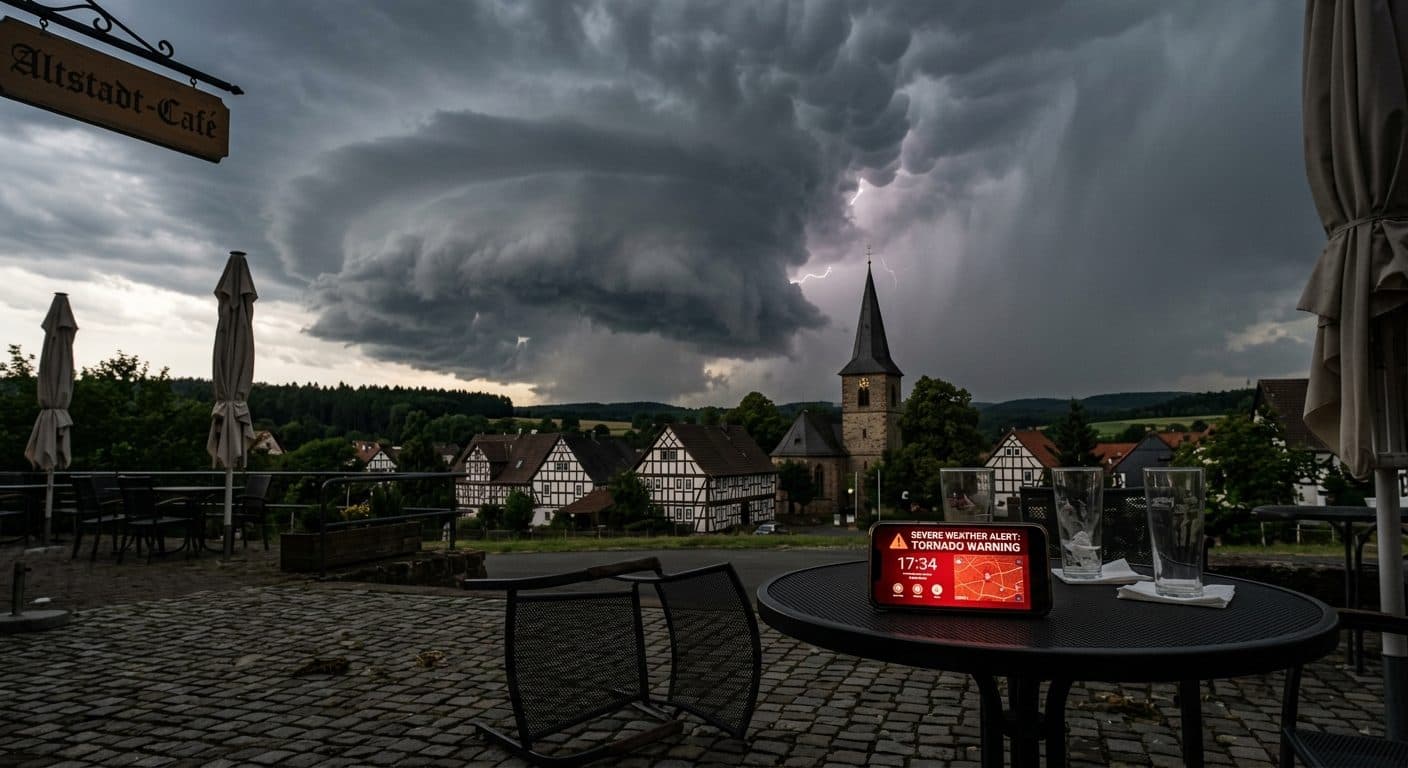 Unwettergefahr in Hessen: Gewitter, Starkregen und Hagel am Wochenende erwartet