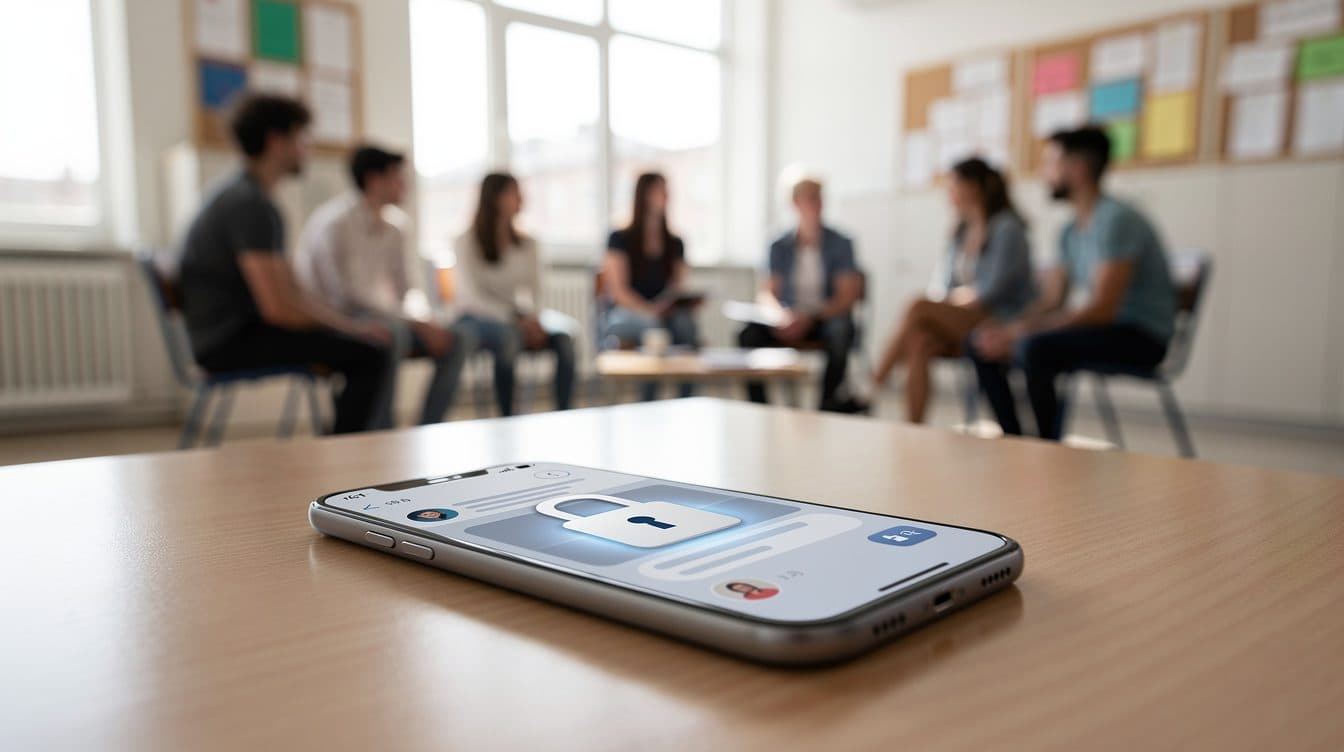 Bundesministerinnen diskutieren mit Potsdamer Gymnasiasten über digitalen Jugendschutz