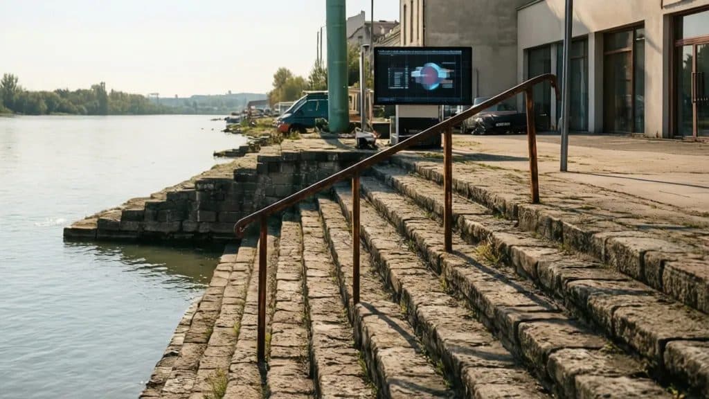 80-jährige Deutsche Touristin stürzt in Wien in die Donau und verstirbt