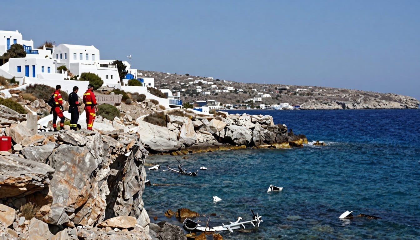 Hubschrauber auf griechischer Insel Sifnos abgestürzt – drei Tote