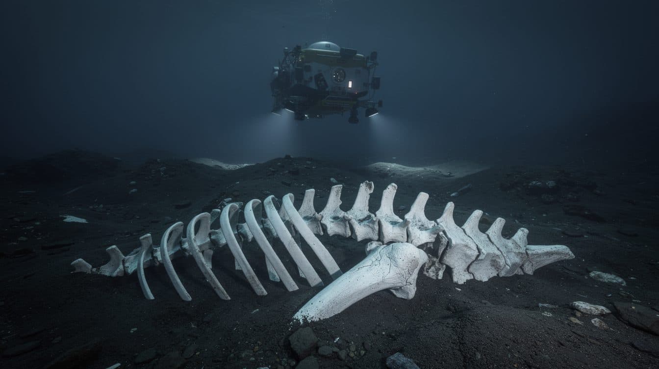 Forschende entdecken tiefsten Walfriedhof der Welt im Indischen Ozean