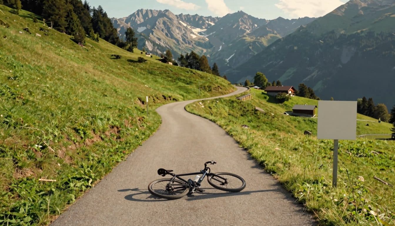 61-jähriger Belgier stirbt nach Fahrradsturz in Galtür