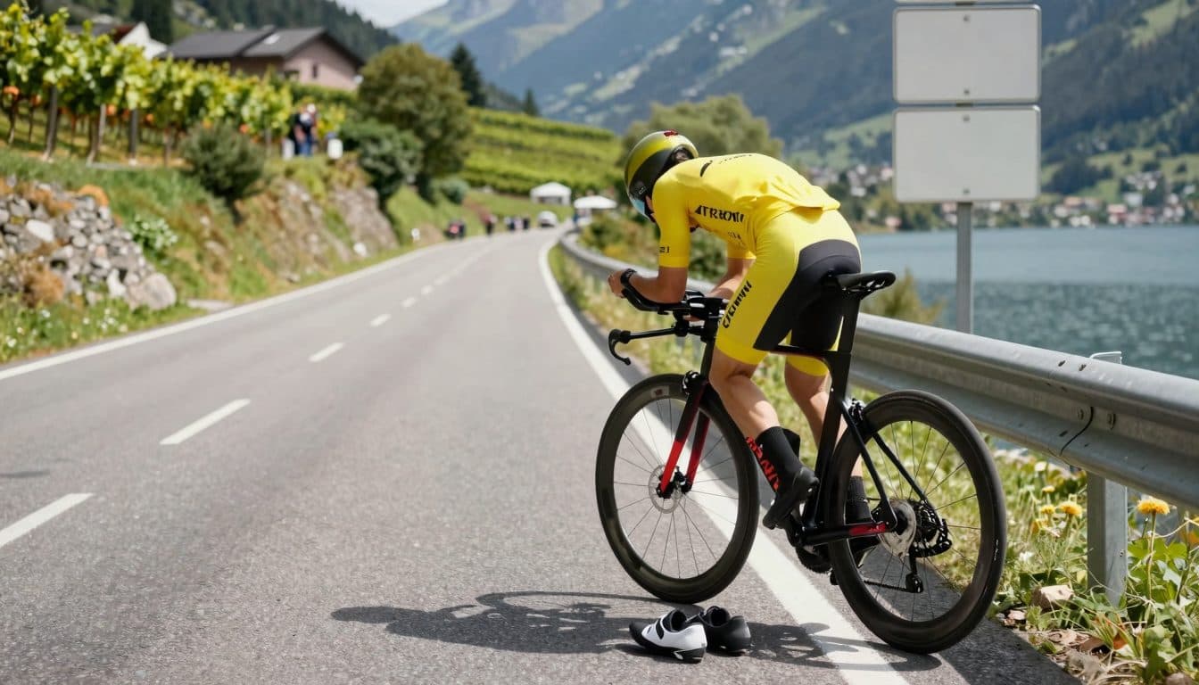 Zeitfahren in der Tour de France: Evenepoel gewinnt, Lipowitz scheidet verletzt aus