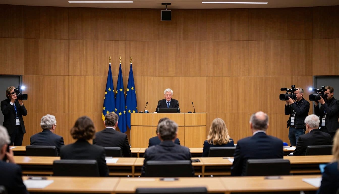 Von der Leyen wirft Russland vor, in Europa Misstrauen und Angst zu verbreiten